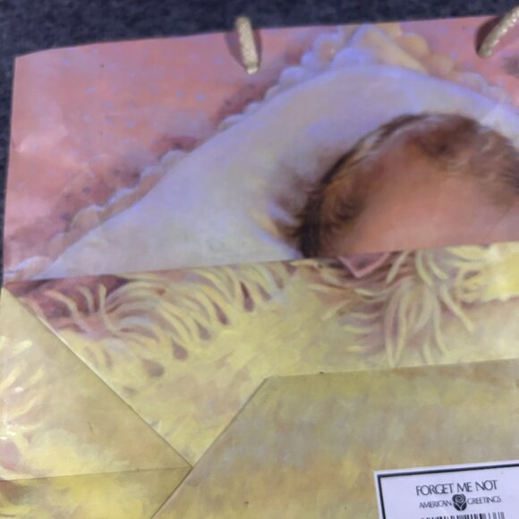NOS‎ Vintage 90s  American Greetings Gift Bag Baby Pastel Teddy Bear - Picture 11 of 11